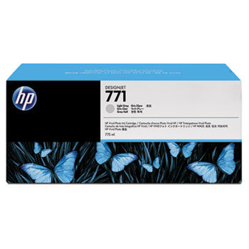 CR257A (HP 771) Ink Cartridge, 775 mL, Light Gray, 3/Pk