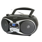 Supersonic Portable Audio System MP3/CD Player with USB/AUX Inputs & AM/FM Radio