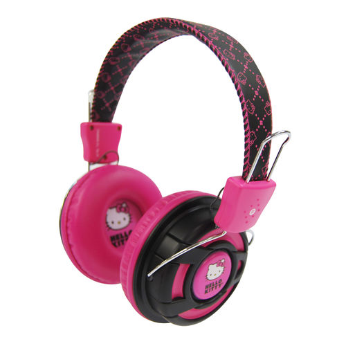 Hello Kitty Over the Ear Foldable Stereo Headphones