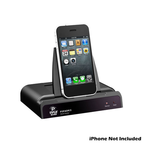 Pyle Universal iPod/iPad/iPhone Docking Station For Audio &amp; Video Output Charging