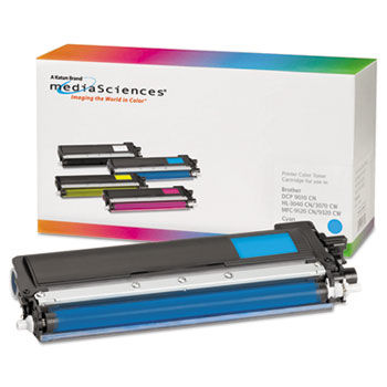 39856 Compatible, Remanufactured, TN210C Toner, 1400 Page-Yield, Cyan