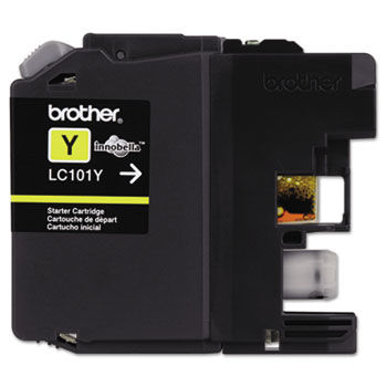LC101Y, LC101Y Ink, 300 Page-Yield, Yellow