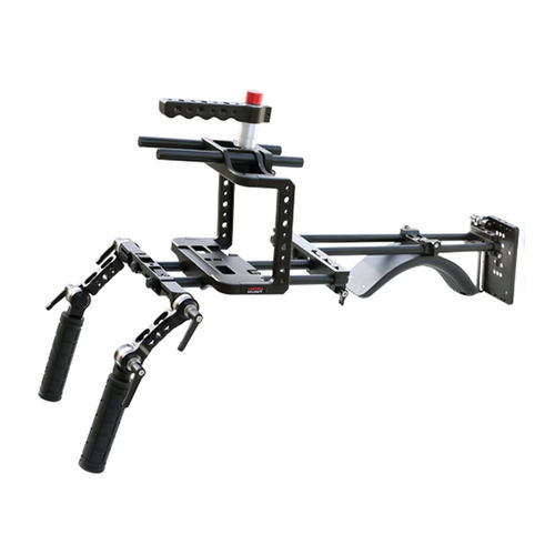 Camtree Hunt CH-1 Lightweight Shoulder Rig With Blackmagic Camera Cage CH-1-BMC