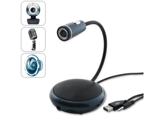 3 IN 1 Computer Super Station&#65292;Webcam, Microphone, Speaker