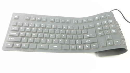 Flexible Silicone Rubber PC Keyboard