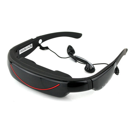 Portable Eyewear 72"" 16:9 Widescreen Multimedia Player Portable Video Glasses Virtual Theatre 4GB