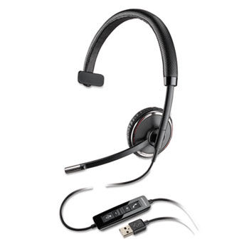 Blackwire C510 Monaural Over-the-Head Corded Headset