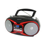 Supersonic Portable Mp3/Cd Player With Usb/Aux Input &amp; Am/Fm Radio