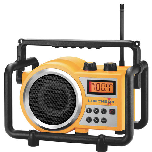 Sangean Lunchbox Compact FM / AM Ultra Rugged Radio Receiver