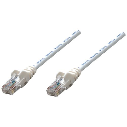INTELLINET 320702 CAT-5E UTP Patch Cable, 14ft, White