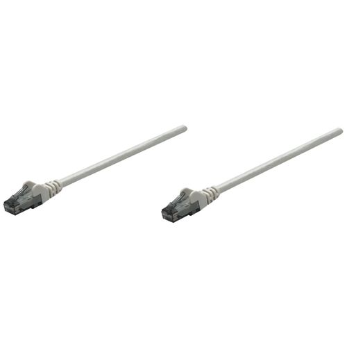 INTELLINET 334129 CAT-6 UTP Patch Cable, 10ft, Gray