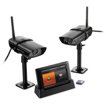 Guardian G455 Wireless Video Surveillance System, 4.3"" LCD Monitor