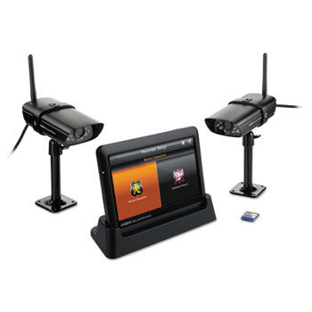 Guardian G755 Wireless Video Surveillance System, 7"" LCD Monitor
