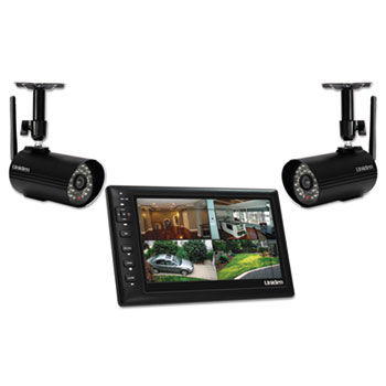 UDS655 Digital Wireless Video Surveillance System, 7"" LCD Monitor