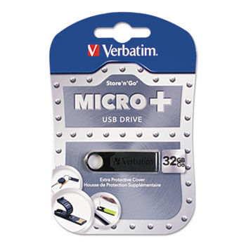 Store 'n' Go Micro USB 2.0 Plus Drive, 32 GB, Black