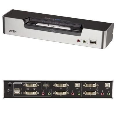 2 Port Dual Video KVM Switch