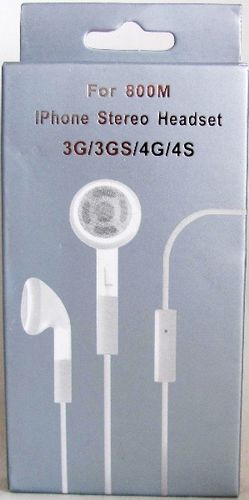 Earphones w/Microphone for Smartphones & iPhones Case Pack 48