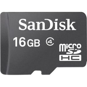 microSDHC 16GB Memory Card