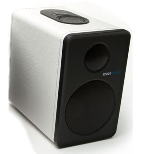 Grace Digital Bluetooth Speaker in White
