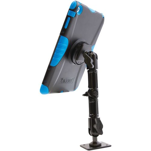 TRIDENT/ARKON ARK-MLTI-DRL-PHNTB 8"" Aluminum, Multi-Angle, AMPS to 2T Mounting Head Mounting Pedestal
