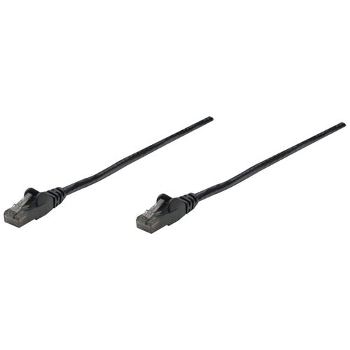 INTELLINET 342049 CAT-6 UTP Patch Cable, 3ft, Black