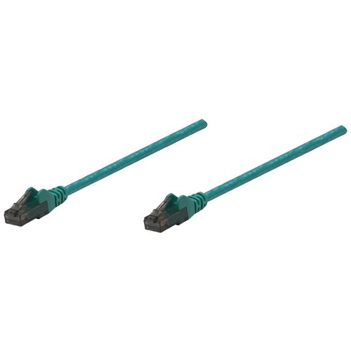 INTELLINET 342483 CAT-6 UTP Patch Cable, 5ft, Green