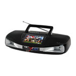 Supersonic SC-1393 Portable Audio System with Remote Control and 4.3 LCD Screen / USB, SD, AUX Inputs / AM, FM, SW Radio