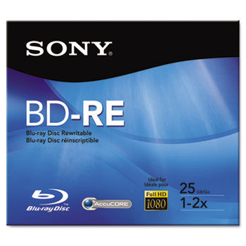 BD-RE Rewritable Disc, 25GB, 2x