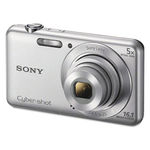 DSC-W710 Cyber-Shot Digital Camera, 16.1 MP, 5x Optical Zoom, Silver