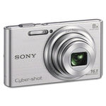DSC-W730 Cyber-Shot Digital Camera, 16.1 MP, 8x Optical Zoom, Silver