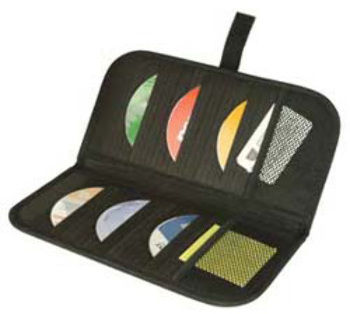 Deluxe CD Visor Organizer - Black Case Pack 48