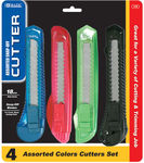 Assorted 6"" Multipurpose Cutter (4/Pack) Case Pack 12
