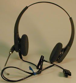 Plantronics Encore Binanural Headset - PL-H101