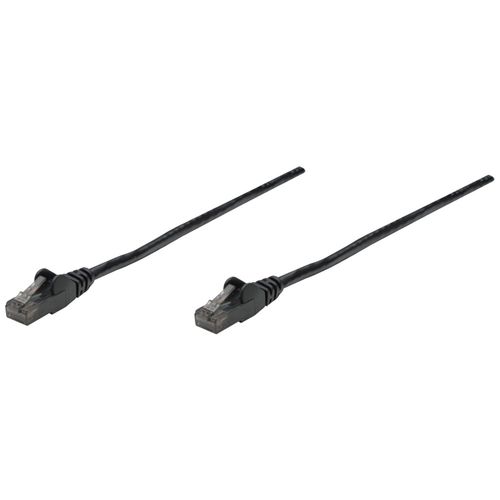 INTELLINET 342100 CAT-6 UTP Patch Cable, 50ft, Black