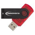 USB 2.0 Flash Drive, 64 GB, Red