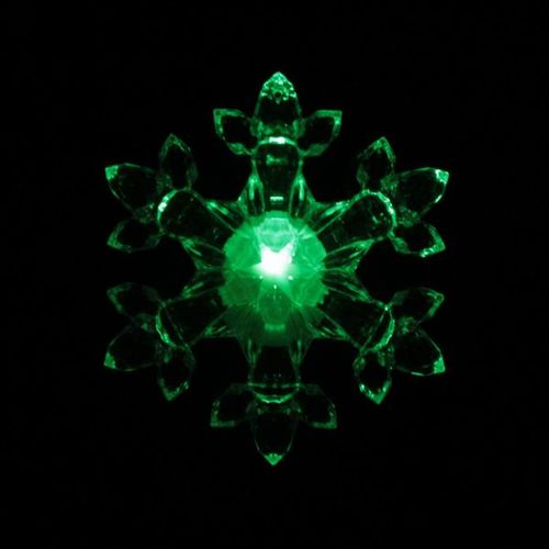 Snowflake Design Suction Cup Color Changed Light Christmas Dcor