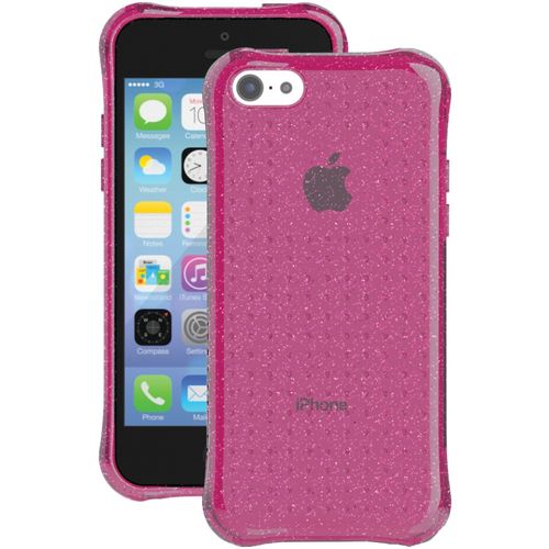BALLISTIC JW2820-A445 iPhone(R) 5c LS Jewel Series Case (Glitter Fuschia)