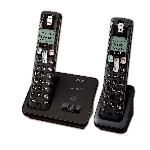 DECT 6.0 Digital Cordless Phone w/ 2 Han