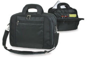 Graduate Computer-Brief Case -Black Case Pack 12