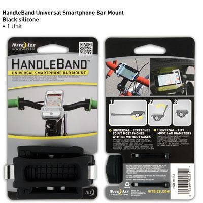 HandleBand Black in Card Pack