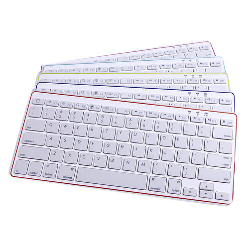 Color  Ultra-slim wireless Bluetooth keyboard  for IPAD/IPHONE etc