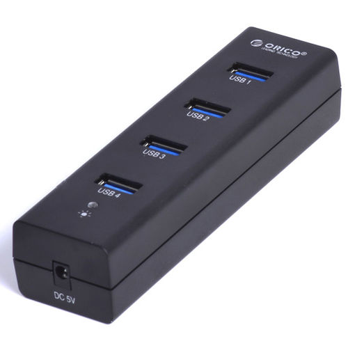 New release ORICO H4013-u3 Super speed portable USB3.0 4 PORT hub White