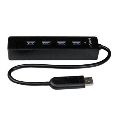 4 Port Mini USB 3.0 Hub