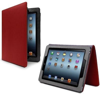 EcoVue iPad Red Leather