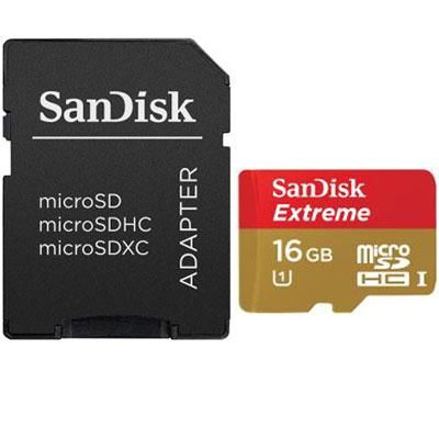 16GB Extreme MicroSDHC