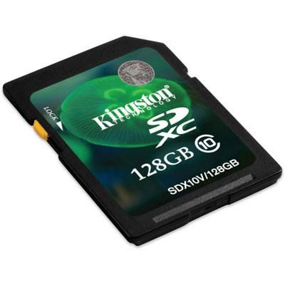 128GB SDXC Class 10 Flash Card