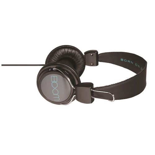 BOOM Renegade On-Ear Headphones (Black/Teal)