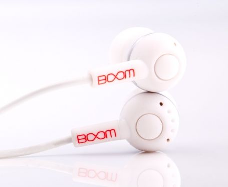 BOOM Leader In-Ear Headphones (White)