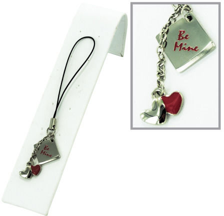 Be Mine Cell Phone Strap Case Pack 8
