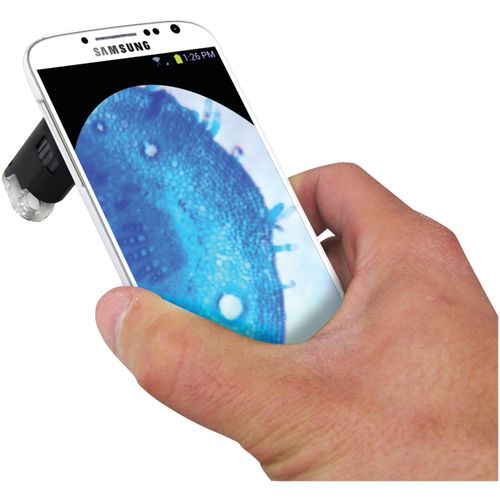 CARSON MM-240 LED Microscope with Galaxy S(R)4 Adapter